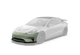 Robot Craftsman "Crypton"  Front Bumper & Front Lip For Tesla Model 3
